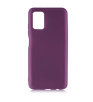 Galaxy A03S Kılıf Zore Premier Silikon Kılıf (Mürdüm)