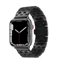 Apple Watch 7 45mm KRD-20 Metal Kordon (Siyah)