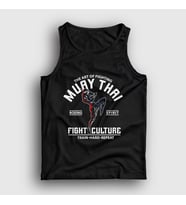 Presmono Unisex Beyaz Fight Culture Mma Ufc Muay Thai Atlet 452290tt (Siyah)