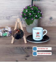 İngilizce Öğretmeni Türk Kahvesi Fincanı Ahşap Altlıklı ve Fotoğraflı Ahşap Anahtarlık Hediye Öğretmenler Günü Hediyesi (Model 7)
