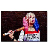Cakapuzzle  Harley Quinn Cosplay  Puzzle Yapboz MDF (Ahşap) (255 Parça)