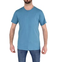 Erkek Sıfır Yaka Tişört T-338 BGL-ST01840 (Petrol)
