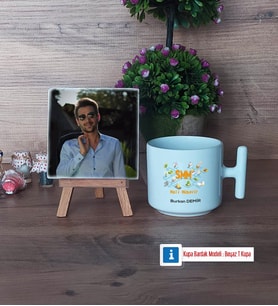 SMM Mali Müşavir Fotoğraflı Dekoratif Taş, Kupa Bardak Beyaz HediyeMuhasebeciler Günü Hediyesi (Model 12)