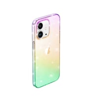 Apple iPhone 12 Kılıf Zore Vixy Simli Kılıf (Karışık)
