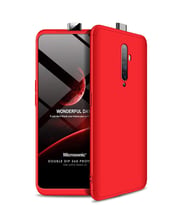 Oppo Reno 2Z Kılıf Double Dip 360 Protective (Kırmızı)