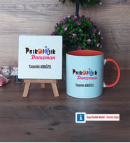 Psikolojik Danışman Dekoratif Taş, Kupa Bardak Kırmızı Hediye Psikolojik Danışmana Hediye (Model 12)