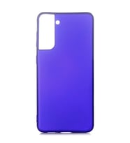 Samsung Galaxy S21 Plus Kılıf Soft Mat Premier Case (SAKS MAVI)