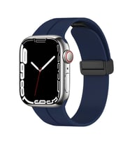 Apple Watch 42mm Zore KRD-84 Silikon Kordon (Lacivert)