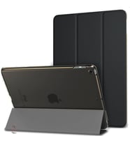 Apple iPad Pro 12.9 1. / 2. Nesil Kılıf PU Deri Smart Standlı Case A1584 A1652 A (Siyah)