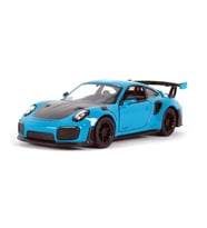 Kinsmart Porsche GT2 Rs Diecast Çek Bırak Metal Araba 1:34 Ölçek (Mavi)
