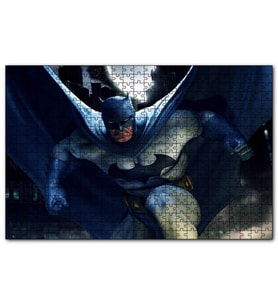 Cakapuzzle Batman Animasyon Görseli  Puzzle Yapboz MDF (Ahşap) (500 Parça)