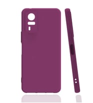 Vivo Y51 Kılıf Zore Biye Silikon Kılıf (Mor)