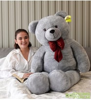 160 Cm Papyonlu Büyük Ayıcık %100 Yerli (Gri)