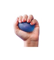 Cando Jel Sıkma Egzersiz Topu Gel Squeeze Ball (Mavi)