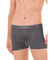 6 Adet Elite Life Erkek Likralı Dikişsiz İz Yapmaz Boxer 900 (Füme)