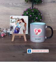 Anneye Doğum Günü Hediyesi Fotoğraflı Dekoratif Taş, Kupa Bardak Beyaz Hediye (Model 9)