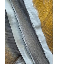 6 CM EN 1 METRE BOY PELUŞ APLİKE CEKET MONT HIRKA ÇANTA TÜYLÜ PELUŞ 1 METRE (Füme)