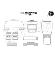 Meriç® Tata Telco Ön Torpido Kaplama Maun 11 Parça 1997-2006 (Alüminyum)