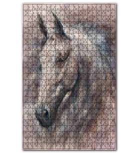 Cakapuzzle Gir Renkli Atbaşı Çizim Görseli Puzzle Yapboz MDF (Ahşap) (255 Parça)