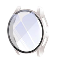 Samsung Galaxy Watch 6 44mm Sert PC Kasa ve Ekran Koruyucu 14 (Siy.Byz.Kareli Dsn.)