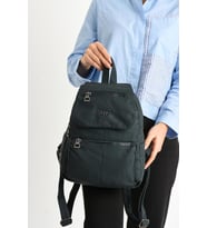 Y.S.DERİ KADIN SIRT ÇANTASI GÜNLÜK KULLANIM İÇİN İDEAL ÇOK CEPLİ SUNİ DERİ BAYAN ÇANTASI 30*25 Cm (Petrol)