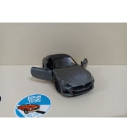 BMW Z4 & Z4 Cabrio Metal Model Oyuncak Araba 13 Cm ( ÖZEL PLAKALI ) (Gri)