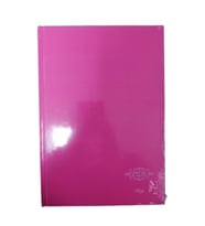 Sert Kapak 120 Yaprak Defteri Kareli 17*24 cm (Pembe)