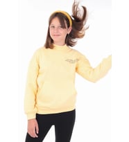 Toontoy Kız Çocuk Baskılı Sweatshirt (Sarı)