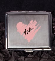 Kişiye Özel Metal Sigara Tabakası 106961 (Mavi)