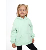 Toontoy Kız Çocuk Nakışlı Sweatshirt (Mint Yeşil)