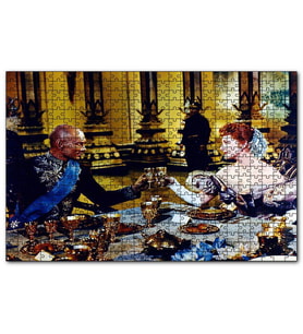 Cakapuzzle Kral ve Ben Yul Brynner Altın Kadehler  Puzzle Yapboz MDF (Ahşap) (255 Parça)