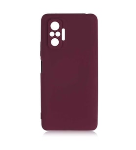 Xiaomi Redmi Note 10S Kılıf İçi Kadife Lansman Kapak (Koyu Mor)
