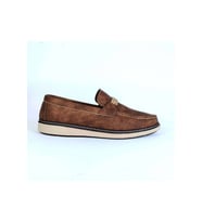 Moda Ayakkabı 01132 Wipklap Erkek Casual Ayakkabı (Kahverengi)