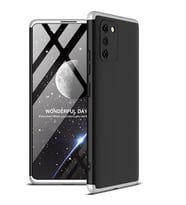 Galaxy A91 (S10 Lite) Kılıf Zore Ays Full Koruma Kılıf (Gri)