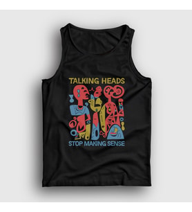 Presmono Unisex Beyaz Stop Making Sense Talking Heads Atlet 493568tt (Siyah)