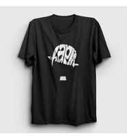 Presmono Unisex Sarı Hat Charlie Chaplin T-Shirt 155156tt (Siyah)