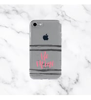 Iphone 7/8 Tasarım Kılıfları (103 Tasarım) (Bebek Pembesi)