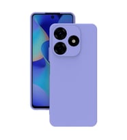 Realme C53 Kılıf Kamera Korumalı Silikon Rubber Arka Kapak (Lila)