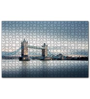 Cakapuzzle Londra Tower Bridge  Puzzle Yapboz MDF (Ahşap) (500 Parça)
