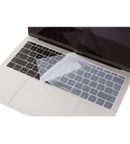 Laptop MacBook Pro Klavye Koruyucu 13inc A1708 12inc A1534 Avrupaİngilizce Baskı (Renksiz)