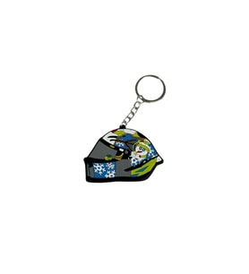 Mini Silikon Kask Anahtarlık (Çok Renkli)