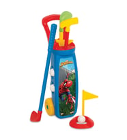 Spiderman Golf Arabası - Golf Seti - Bahçe Oyuncakları - Golf Oyuncakları (Mavi)