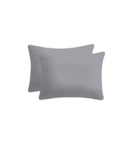 LİEF HOME DÜZ RENK BEBEK YASTIK KILIFI 11 FARKLI RENK SEÇENEĞİYLE 35x45 ( 2 Adet ) (Gri)