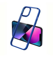 Apple iPhone 13 Pro Kılıf Zore Krom Kılıf (Lacivert)