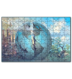 Cakapuzzle Makineleşme Doğanın Savaşı Dünyayı Bölüyor Puzzle Yapboz MDF (Ahşap) (500 Parça)