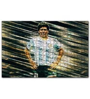 Cakapuzzle Diego Maradona Arjantin Fırtınası  Puzzle Yapboz MDF (Ahşap) (255 Parça)