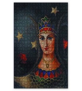Cakapuzzle Şahmeran Puzzle Yapboz MDF (Ahşap) (500 Parça)