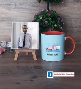 Fen ve Teknoloji Öğretmeni Fotoğraflı Dekoratif Taş, Kupa Bardak Beyaz Hediye (Model 13)