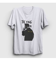 Presmono Unisex Sarı The King Dizi True Detective T-Shirt 477790tt (Beyaz)