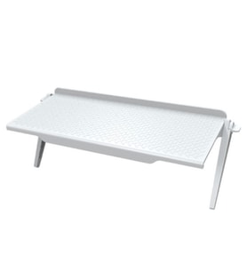 ALLY Portatif Katlanabilir Laptop Monitor Tv Üstü Stand Tutucu (Beyaz)